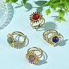 Stainless Steel Cuff Open Rings RJEW-JR01078-01-1