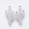 Tarnish Resistant 201 Stainless Steel Pendants STAS-S110-001P-1