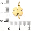 304 Stainless Steel Pendants STAS-Q331-01I-3