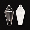 Spray Painted Alloy Pendants X-PALLOY-K003-12B-3