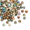 Picasso Glass Seed Beads SEED-Q038-03A-1