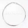 304 Stainless Steel Necklaces NJEW-D274-03P-1