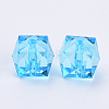 Transparent Acrylic Beads TACR-Q259-8mm-V40-01-2