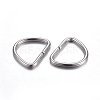 Tarnish Resistant 304 Stainless Steel D Rings LS-STAS-F191-05P-C-2