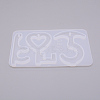Keychain Silicone Molds LS-DIY-WH0181-57-2