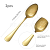 Stainless Steel Spoons Set AJEW-WH0253-020-2
