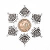 Alloy Dangle Chandelier Component Links X-EA6861Y-3