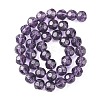 Glass Beads Strands GF8mmC06-3