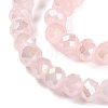 Baking Electroplate Glass Beads Strands LS-DGLA-A039-J10mm-B14-3