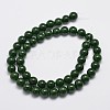 Natural & Dyed Malaysia Jade Bead Strands G-A146-8mm-A28-2
