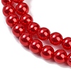 ABS Plastic Imitation Pearl Round Beads MACR-S789-8mm-14-3