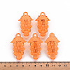 Autumn Theme Transparent Acrylic Beads TACR-S154-60B-921-4