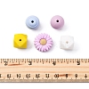 5 Styles Food Grade Eco-Friendly Silicone Beads SIL-FS0001-24-5
