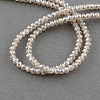 Electroplate Glass Beads Strands EGLA-R048-2mm-33-2
