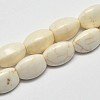 Triangle Natural Magnesite Beads Strands G-M138-28-1