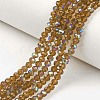 Electroplate Glass Beads Strands EGLA-A034-T10mm-L10-1