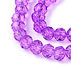 Baking Paint Glass Beads Strands EGLA-Q120-B-B02-3