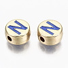 Alloy Enamel Beads ENAM-S122-029N-RS-2