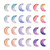 108Pcs 6 Colors Transparent Glass Charms GLAA-BT0001-04-2