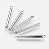 Tarnish Resistant 304 Stainless Steel Pendants STAS-F041-52-1