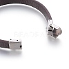 Microfiber Leather Cord Bracelets BJEW-L635-01A-01-4