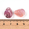 Transparent Acrylic Beads TACR-T028-44D-4