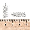 SHEGRACE Mother's Day Brass Clear Cubic Zirconia Pendants XGRQ1R698-359P-3