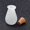 Glass Cork Bottles Ornament AJEW-O032-02J-4