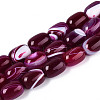 Natural Agate Beads Strands G-N356-02A-09-2