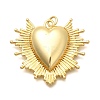 Rack Plating Brass Pendants KK-M309-20G-1