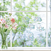 Waterproof PVC Colored Laser Stained Window Film Adhesive Stickers DIY-WH0256-018-7