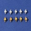 12 Sets 2 Colors Brass Magnetic Clasps KK-FS0001-55A-7