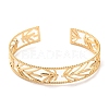304 Stainless Steel Cuff Bangles for Women BJEW-K263-05G-11-2