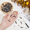 50Bags Alloy Decorative Rivets FIND-GF0009-69A-B-3