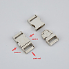 4Pcs Alloy Side Release Buckles FIND-FH0008-70-5