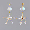 (Jewelry Parties Factory Sale)Dangle Stud Earrings EJEW-JE03694-02-2