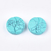 Synthetic Turquoise Beads G-T125-03-2