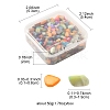 50G Dyed Natural Freshwater Shell Chip Beads BSHE-YW0001-04-4