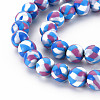 Handmade Polymer Clay Beads Strands CLAY-N008-054-01-3