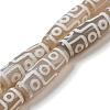 Tibetan Style dZi Beads Strands G-P526-C01-1