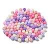 Frosted Opaque Acrylic Beads OACR-P019-01A-04-1