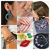 1 Bag Pointed Back Glass Rhinestone Cabochons RGLA-TADJ0001-01A-03-6