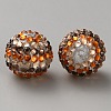 Thanksgiving Day Theme Resin Rhinestone Beads RB-WH0003-08P-2