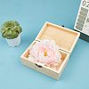 Unfinished Pine Wood Jewelry Box CON-WH0072-09-5