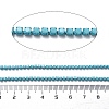 Iron Rhinestone Glass Cup Chain CH-U001-01O-3