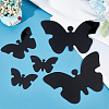 Acrylic Mirror Wall Stickers DIY-WH0387-19-4
