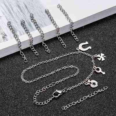 Tarnish Resistant 304 Stainless Steel Chain Extender STAS-F075-43-1