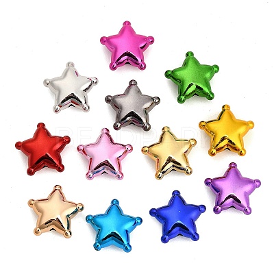 UV Plating Acrylic Beads AC-CBAEEF4-09-1