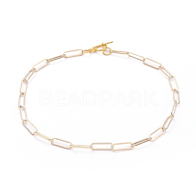 Chain Necklaces X-NJEW-JN02759-02-1