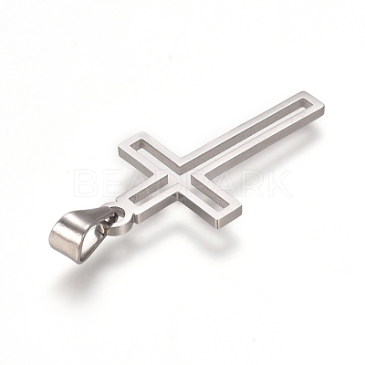 Non-Tarnish 304 Stainless Steel Pendants STAS-G217-13P-1